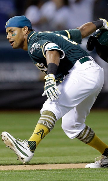 Davis homers in 9th to lift A's past Indians 5-3 (Jul 15, 2017)
